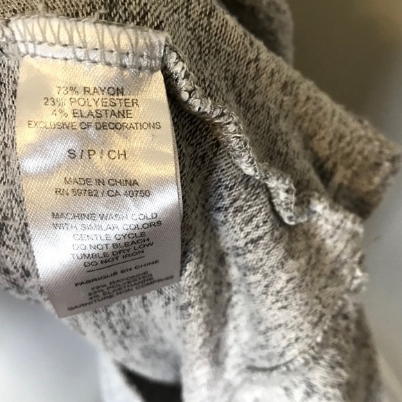 Natori Soho Brush Robe Basics Heather Gray Size S Cozy Loungewear Self Tie Belt - Picture 6 of 10